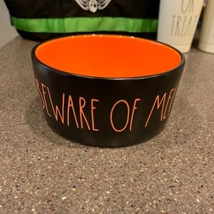 Rae Dunn Pet Dog Halloween Bowl Brand New